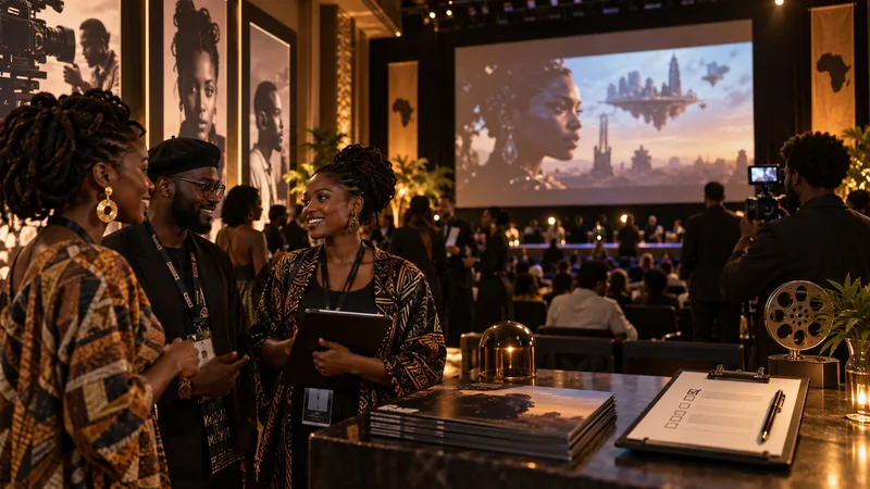 VEYR original editorial artwork for African AI Film Festival makes AI disclosure mandatory — and says it won’t count against judging